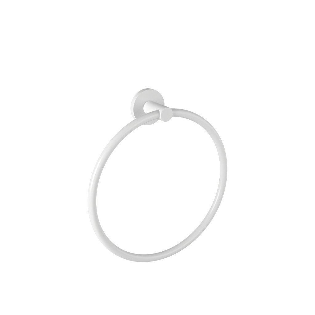 15_sigma_towel_ring_white-1024x1024 - Αντιγραφή 303.03.01 Κρίκος Sigma - White Mat 200x47x220 by Verdi - Image 1