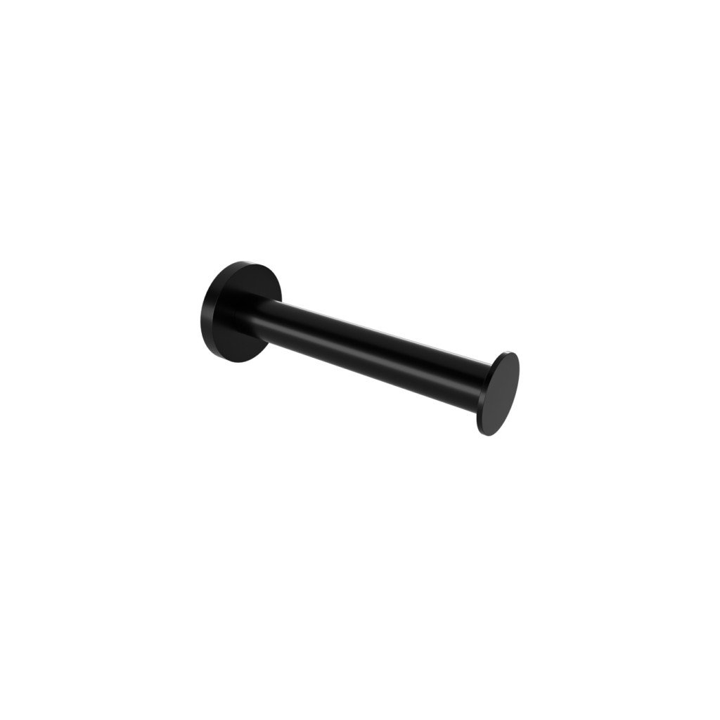 17_omicron_spare_toilet_roll_holder_black-1024x1024 302.44.05 Εφεδρική Χαρτοθήκη Κάθετης Προβολής Omicron - Black Mat 44x122x44 by Verdi - Image 1