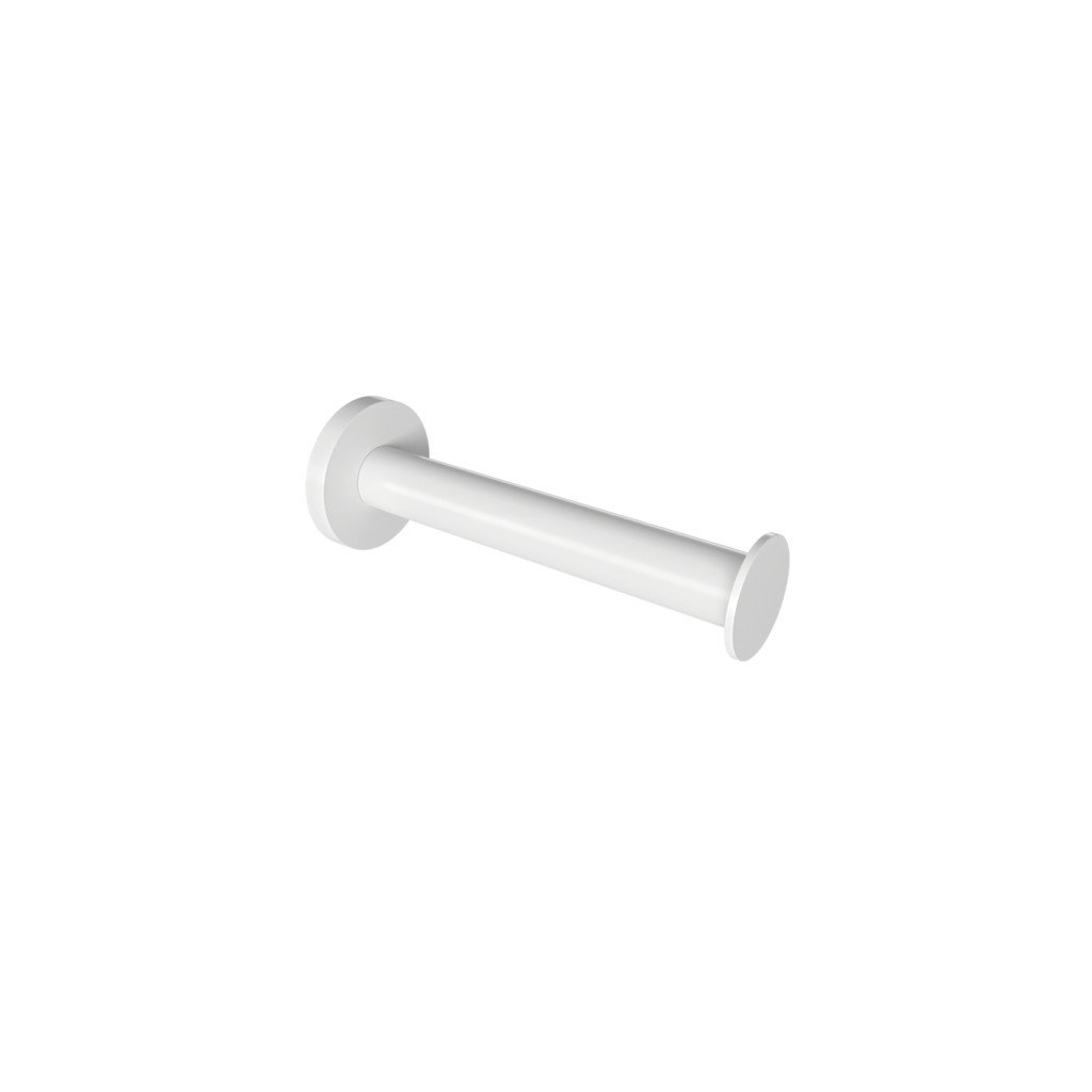 17_omicron_spare_toilet_roll_holder_white-1024x1024 - Αντιγραφή 302.44.01 Εφεδρική Χαρτοθήκη Κάθετης Προβολής Omicron - White Mat 44x122x44 by Verdi - Image 1