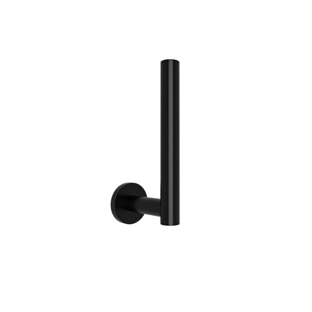 18_omicron_spare_toilet_roll_holder_2_black-1024x1024 302.54.05 Εφεδρική Χαρτοθήκη Omicron - Black Mat 44x85x150 by Verdi - Image 1