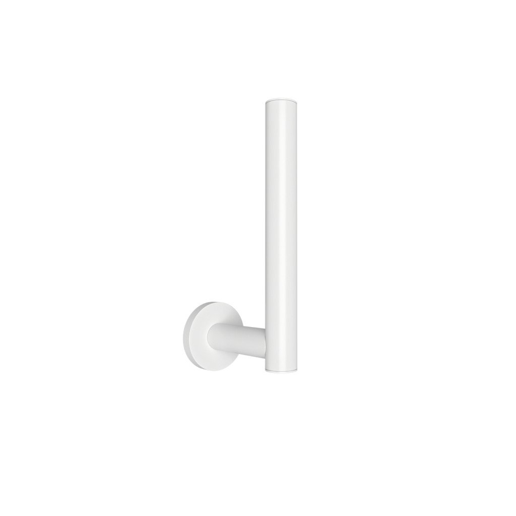 18_omicron_spare_toilet_roll_holder_2_white-1024x1024 (1) - Αντιγραφή 302.54.01 Εφεδρική Χαρτοθήκη Omicron - White Mat 44x85x150 by Verdi - Image 1