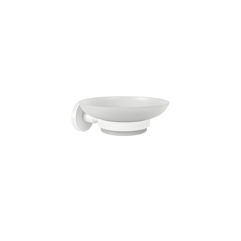 22_omicron_soap_dish_holder_white-1024x1024 - Αντιγραφή 302.06.01 Σαπουνοθήκη Omicron - White Mat 110x125x50 by Verdi - Image 1