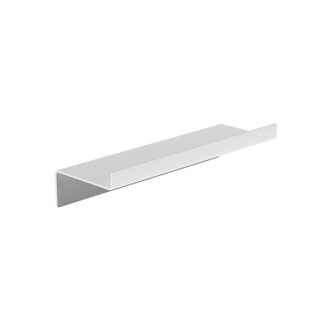 22_shelf_small_ledger_30_white-1024x1024 723.22.05 Ράφι Μικρής Πρόσοψης Strantza – White Mat 300x93x70 by Verdi - Image 1