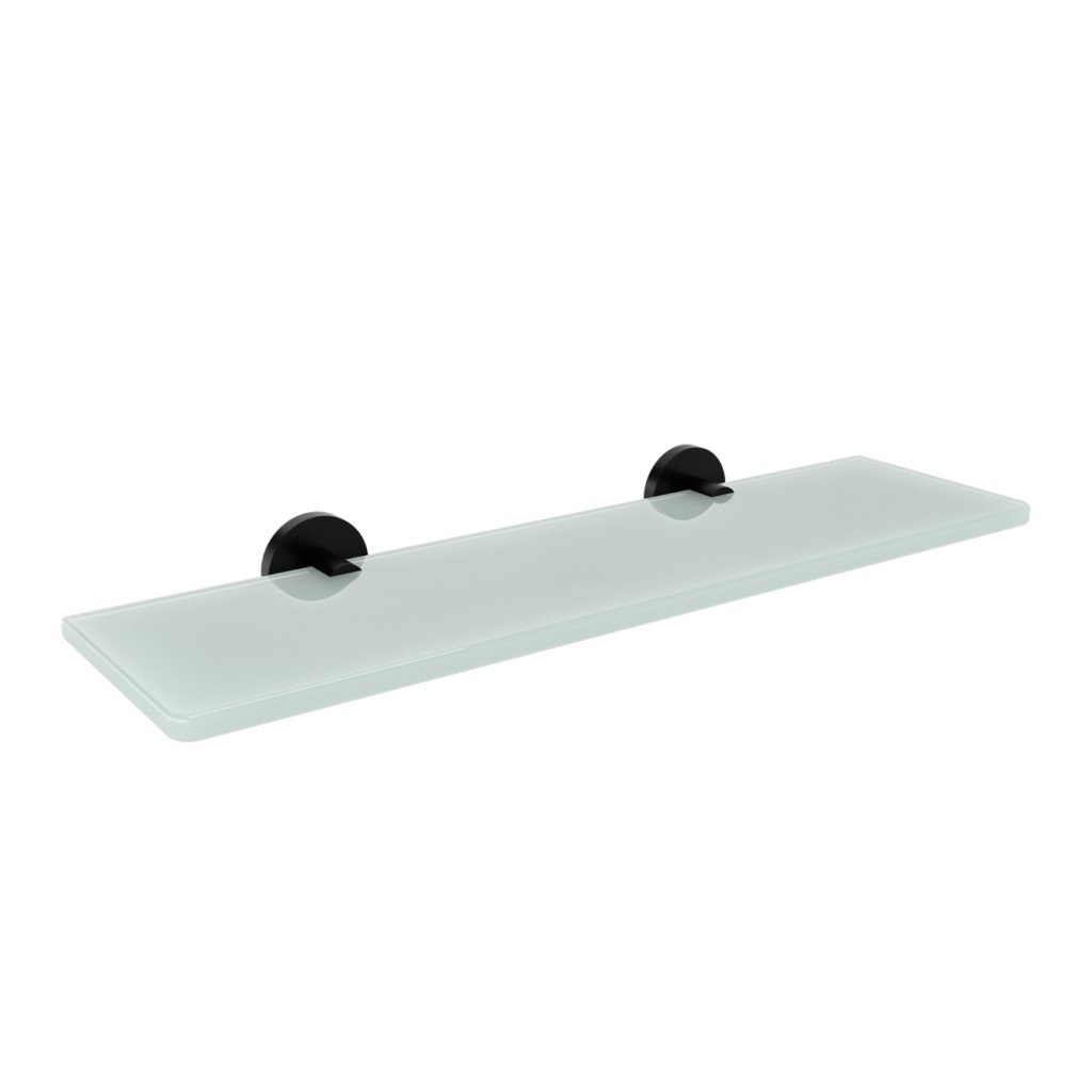 24_omicron_glass_shelf_black-1024x1024 302.18.05 Εταζέρα Omicron - Black Mat 500x125x44 by Verdi - Image 1