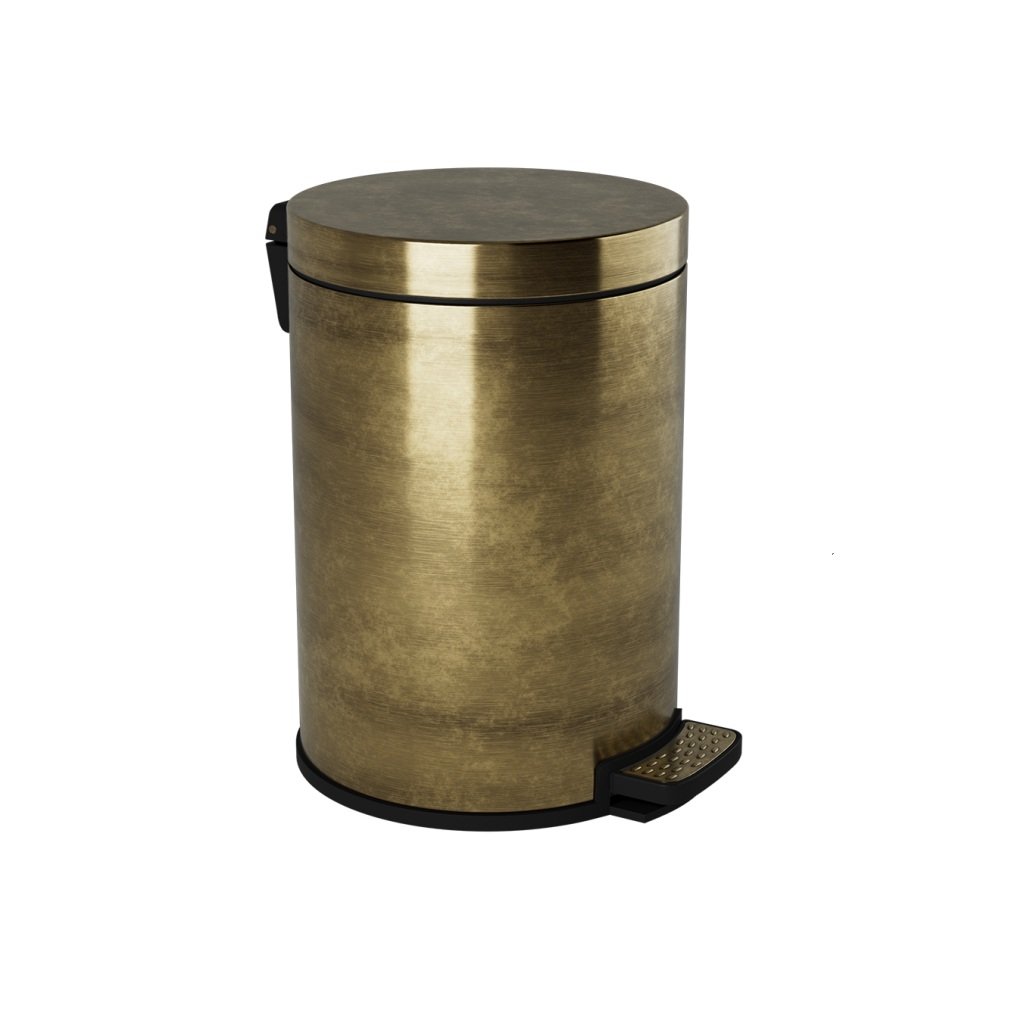 5 litre toilet bin 591.01.66 Χαρτοδοχείο 5 Λίτρων SIGMA - Oxyde 205x280 by Verdi - Image 1