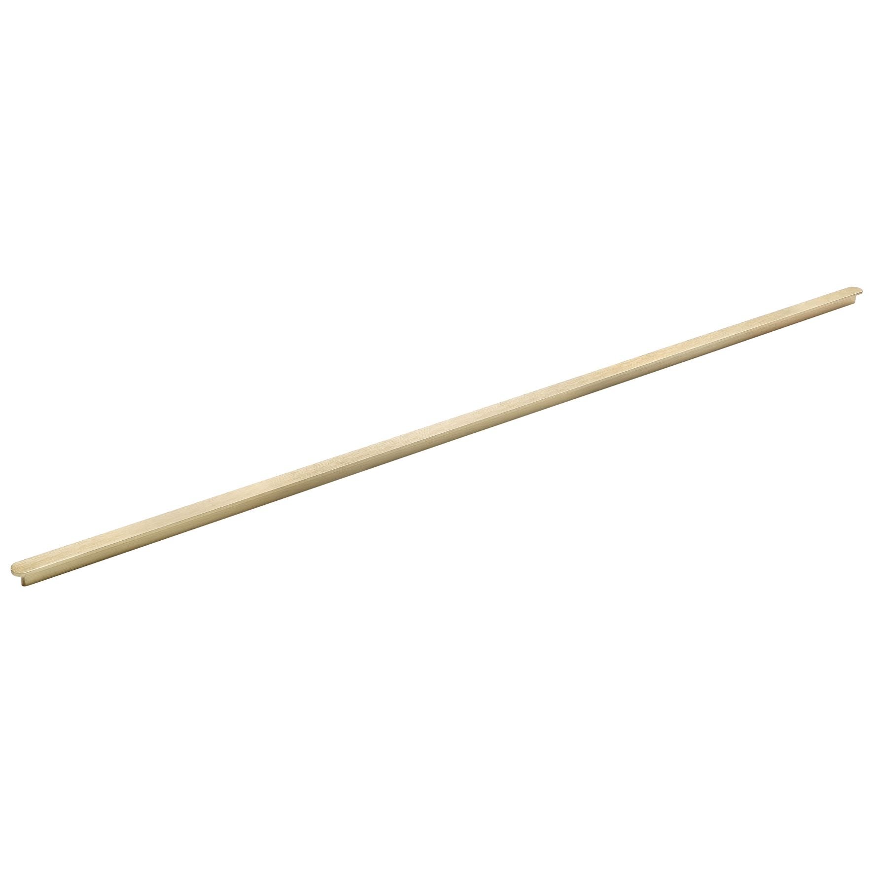 695-xryso-mat-2 Roline 695 Λαβή Eπίπλου από Αλουμίνιο Χρυσό Ματ με Κέντρα: 416mm Ολικό: 500mm - Image 1