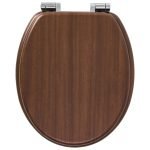 Tiger Douglas Καπάκι Λεκάνης MDF Walnut 800612 - Image 2