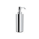 301.20.22 Επιτραπέζιο DISPENSER Υγρού Σαπουνιού LAMDA - 220ml Chrome 60x60x190 by Verdi