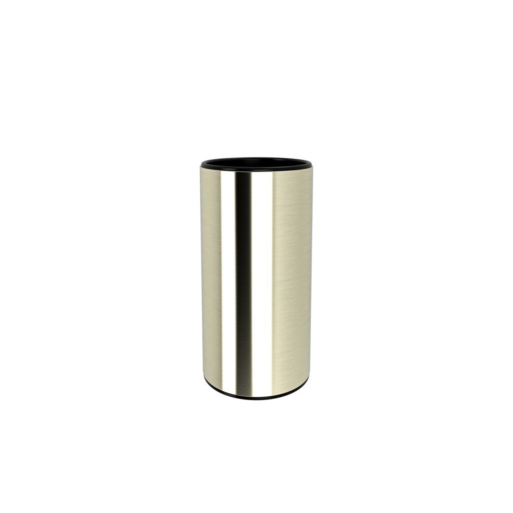 Table_top_tumbler_solid_nickel_brushed-1024x1024 301.25.78 Μεταλλική Ποτηροθήκη Πάγκου Lamda - Nickel Mat 60x60x120 by Verdi - Image 1