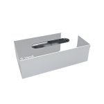 504.08.88 ΘΗΚΗ ΓΙΑ ΧΑΡΤΟΜΑΝΤΙΛΑ 255x135x85 Chrome - by Verdi