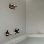 301.A4.01 Πετσετοθήκη Lamda - White Mat 380x85x18 by Verdi - Image 3