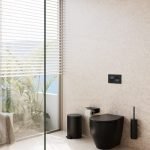 723.01.05 Χαρτοθήκη Strantza – Black Mat 180x110x60 by Verdi - Image 2