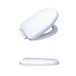 Καπάκι Τουαλέτας Βακελίτη  ALPINA με Απλά Στηρίγματα (Universal) Soft Close, Thermoplast σε Λευκό - 1906 by ΕΒΙΟΠ