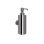 301.10.50 Μεταλλικό Dispenser Lamda - Gun Metal Gloss 60x75x190 - 220ml by Verdi