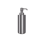 301.20.40 Μεταλλικό Dispenser Πάγκου Lamda - Gun Metal Mat 60x60x190 - 220ml by Verdi