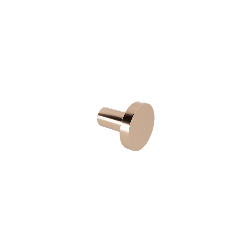 06_lamda_single_robe_hook_rosegold_BR-1024x1024 301.02.41 Άγκιστρο Lamda - Rose Gold Mat 38x40x38 by Verdi - Image 1