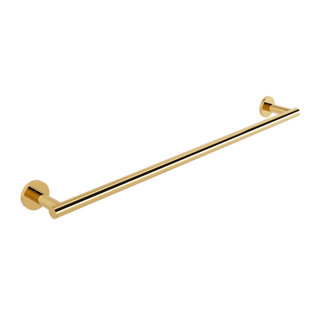 07_omicron_single_towel_rail_warmgold_GL-1024x1024 302.01.53 Μονή Πετσετοθήκη Omicron 60cm - Warm Gold Gloss 600x75x44 by Verdi - Image 1