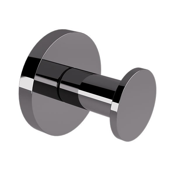 302.02.50 gun gl 302.02.50 Άγκιστρο Omicron - Gun Metal Gloss 44x40x44 by Verdi - Image 1