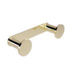 302.22.52 Διπλό Άγκιστρο Omicron - Light Gold Gloss 110x35x28 by Verdi