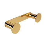 302.22.53 Διπλό Άγκιστρο Omicron - Warm Gold Gloss 110x35x28 by Verdi