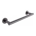 302.23.40 Λαβή - Μικρή Πετσετοθήκη |29cm Omicron - Gun Metal Brushed 500x80x44 by Verdi