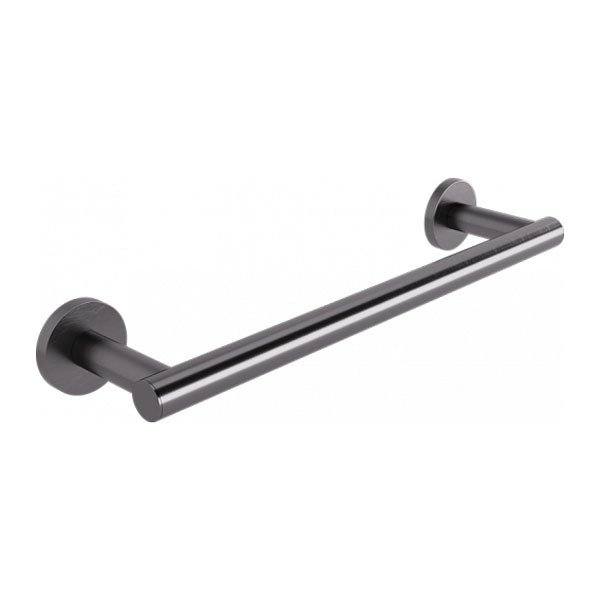 302.23.40 gun brs 302.23.40 Λαβή - Μικρή Πετσετοθήκη |29cm Omicron - Gun Metal Brushed 500x80x44 by Verdi - Image 1