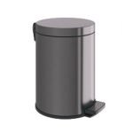 591.00.40 ΧΑΡΤΟΔΟΧΕΙΟ 6 ΛΙΤΡΩΝ / SOFT CLOSE SYSTEM Omicron - Gun Metal Brushed 215×315 by Verdi