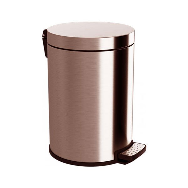 591.00.41 rose brs 591.00.41 ΧΑΡΤΟΔΟΧΕΙΟ 6 ΛΙΤΡΩΝ / SOFT CLOSE SYSTEM Omicron - Rose Gold Brushed 215×315 by Verdi - Image 1