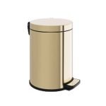 591.00.42 ΧΑΡΤΟΔΟΧΕΙΟ 6 ΛΙΤΡΩΝ / SOFT CLOSE SYSTEM Omicron - Light Gold Brushed 215×315 by Verdi