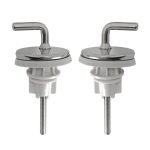 Καπάκι Τουαλέτας Βακελίτη ALPHA DSHAPE με Απλά Στηρίγματα σε Λευκό - 2201 by ΕΒΙΟΠ - Image 2