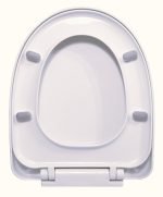 Καπάκι Τουαλέτας Βακελίτη ALPINA με Απλά Στηρίγματα (Universal) Soft Close, Thermoplast σε Λευκό - 1906 by ΕΒΙΟΠ - Image 3