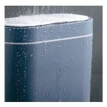 Αδιάβροχος Κάδος Πλαστικός SLIM LINE 8L Μπλέ με Σένσορα & ενσωματωμένο Πιγκάλ - Image 3