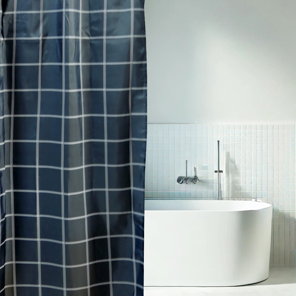 kourtina-mpaniou-karo-maurh-7325-180x180-7325 ΚΟΥΡΤΙΝΑ ΜΠΑΝΙΟΥ BLACKSQUARES 180X180 - Image 1