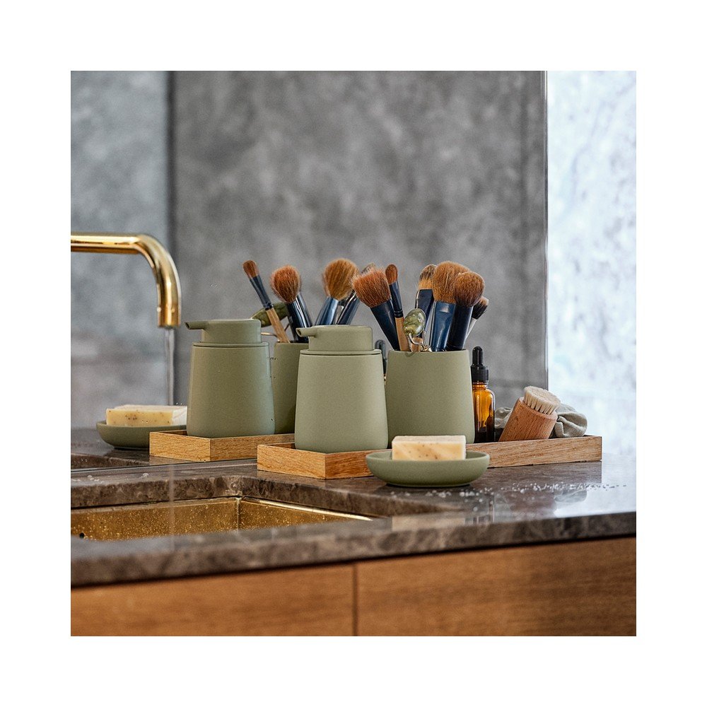 009 zone matcha green 5-6-2024 Επιτραπέζιο Dispenser σαπουνιού Nova One από πορσελάνη Macha Green - 15248 By Zone Denmark - Image 1