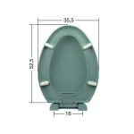 Καπάκι Τουαλέτας Βακελίτη CAPRI Duroplast (Ideal Standard) & APOLLO (Vitruvit) σε Gold - 0213 by ΕΒΙΟΠ - Image 3