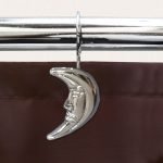 ΚΡΙΚΟΙ ΚΟΥΡΤΙΝΑΣ ΜΠΑΝΙΟΥ MOON CHROME