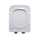 Καπάκι Τουαλέτας Βακελίτη DELTA - Soft Close - Duroplast σε Λευκό - 052 by ΕΒΙΟΠ - Image 3