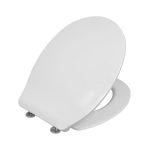 Καπάκι Τουαλέτας Βακελίτη GARAN (Slim) Soft Close, Duroplast σε Λευκό - 2609 by ΕΒΙΟΠ