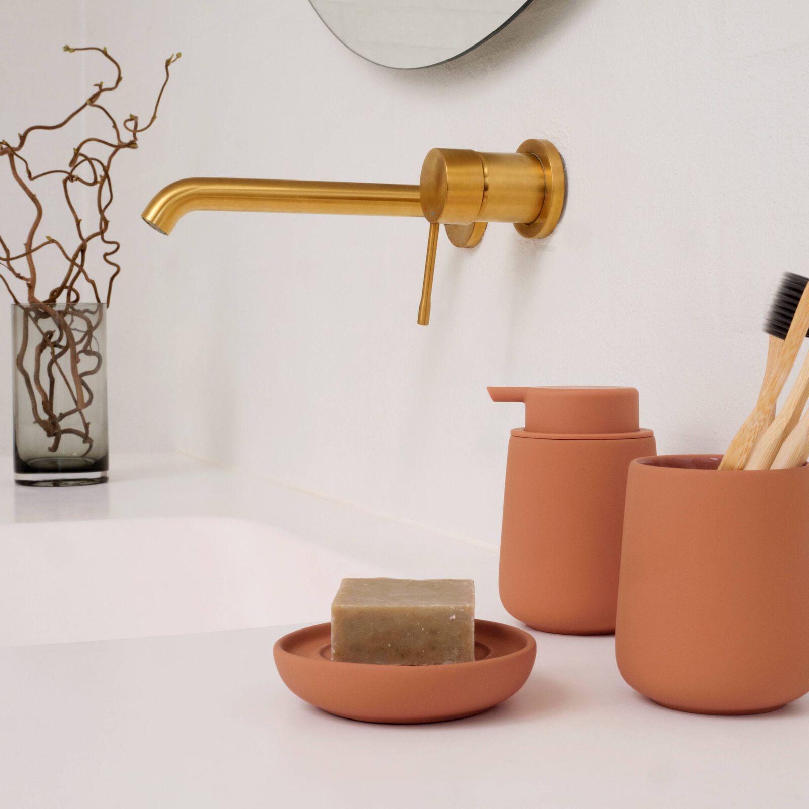 33276 Σαπουνοθήκη Nova από πορσελάνη Mandarine - 33278 By Zone Denmark - Image 1