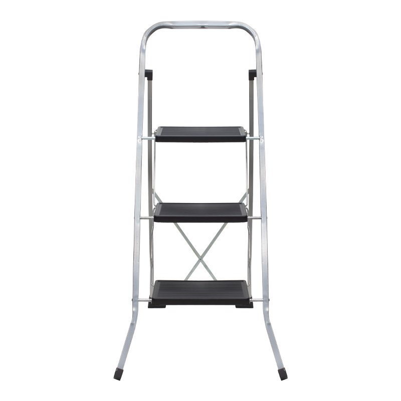 3SKGOLDEN-1 Σκαλοσκαμπό μεταλλικό 3 σκαλιών 70εκ. - Image 1