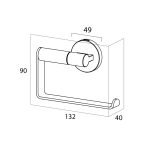 Tiger Noon Χαρτοθήκη Chrome 1321530346 - Image 4