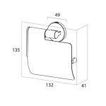 Tiger Noon Χαρτοθήκη με Κάλυμμα Chrome 1321630346 - Image 4