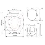 Tiger Tulsa Καπάκι Λεκάνης με Παιδικό Κάθισμα Thermoplast White 250010646 - Image 12