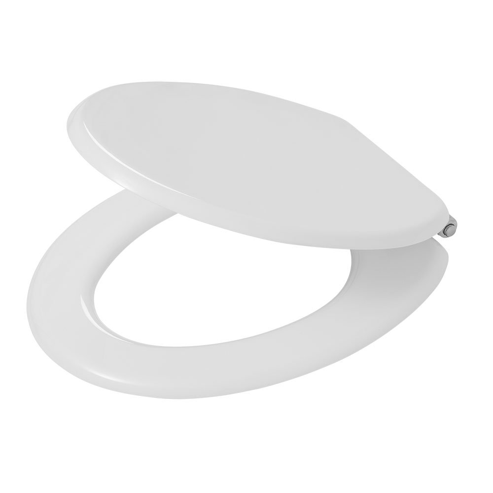 4008912516073-1 Tiger Mississippi Καπάκι Λεκάνης MDF White 251660646 - Image 1