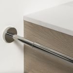 Tiger Boston Κρεμάστρα Τηλεσκοπική Polished stainless steel 304230346 - Image 2