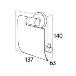 Tiger Boston Χαρτοθήκη με Κάλυμμα Black 309130746 - Image 7