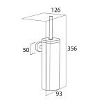 Tiger Boston Πιγκάλ Επιτοίχιο Polished stainless steel 309930346 - Image 6