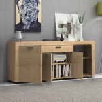 Μπουφές Joseph Megapap χρώμα φυσικό οξιάς 177x40x76εκ.