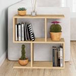 Βοηθητικό τραπεζάκι Homemania Megapap χρώμα φυσικό οξιάς 60x20x60εκ.