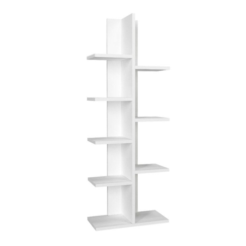 GP042-01021-1 Βιβλιοθήκη Tree Megapap χρώμα λευκό 45x21,4x121,8εκ. - Image 1